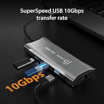 ☆送料無料 j5create USB-C 6in1 ドッキ 392-EJ 205 Amazon | j5create USB-C 6in1 ドッキングステーション PD100W